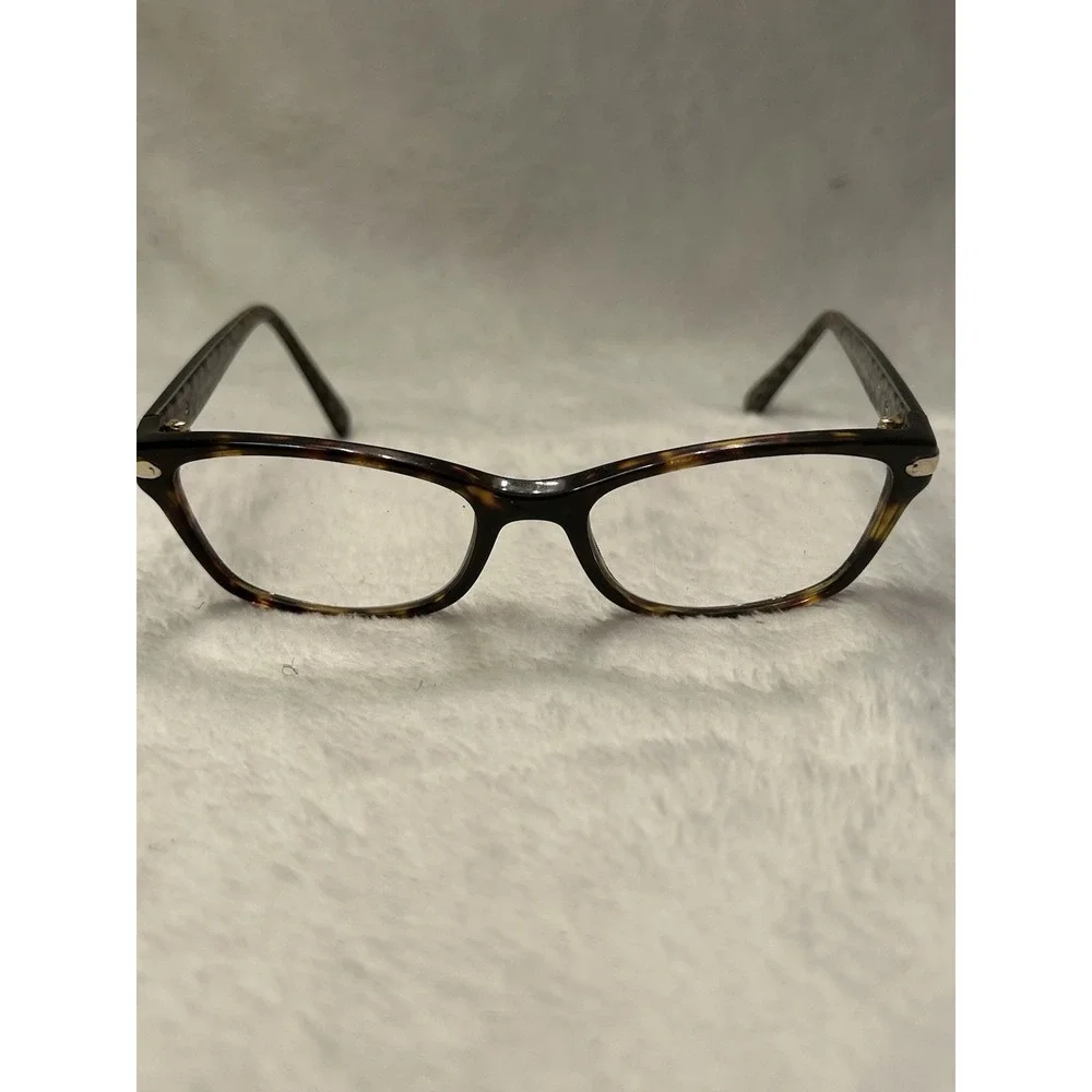 Coach HC 6065 5291 Womens Eyeglasses Dark Tortoise Military Sig C 51-17-135
